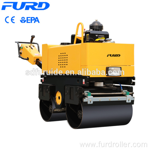 Furd Walk Behind Mini Vibratory Road Roller Compactor for Sale